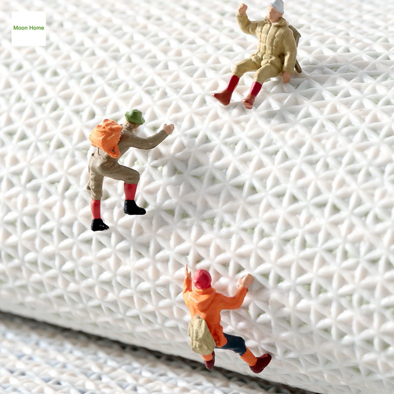 Thảm lau chân chùi chân cao cấp trang trí thấm nước chống trơn MoonHome 40x60 hoặc 50x80cm