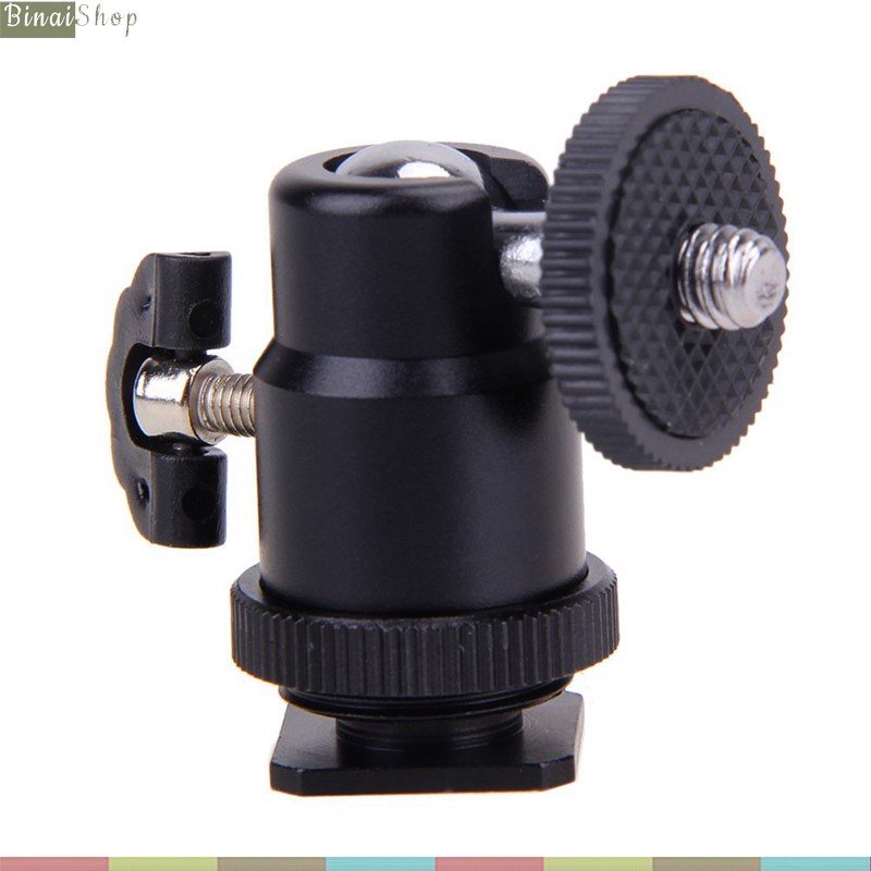 Khớp Nối 360° Ball Head Mini 1/4 Inch Cho Tripod Hỗ Trợ Quay Phim Chụp Hình OEM Z