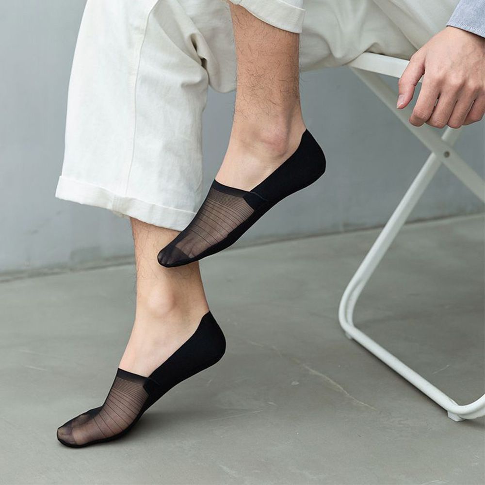 Vớ Lưới Không Đường May Mềm Mại Thoáng Khí Nhiều Màu Thời Trang Mùa Hè Cho Nam