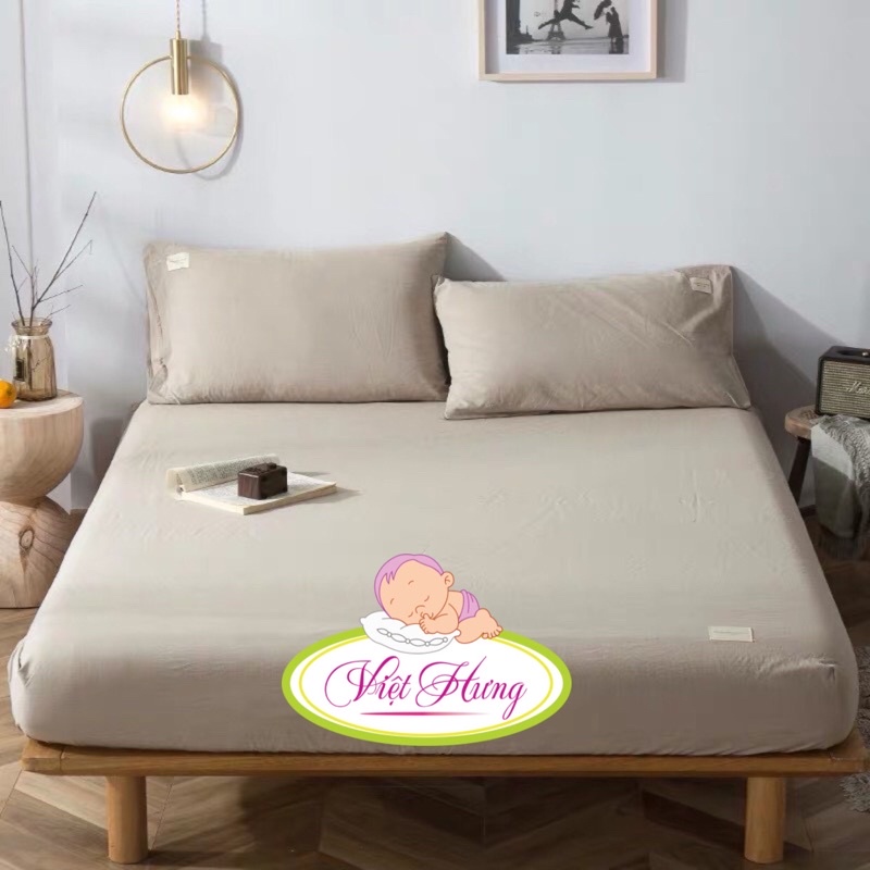 1 Ga chống thấm cotton cao cấp lụa mỹ  một mầu không sột soạt, bảo hành 6 tháng, may theo kích thước khách yêu cầu.