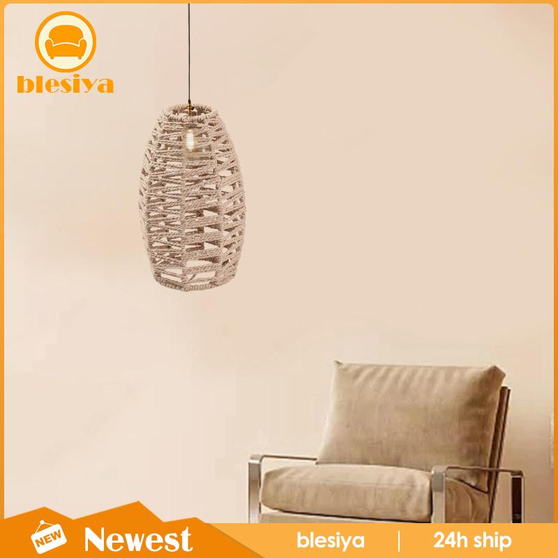 Chụp Đèn Dây Thừng Treo Trang Trí Bàn Ăn