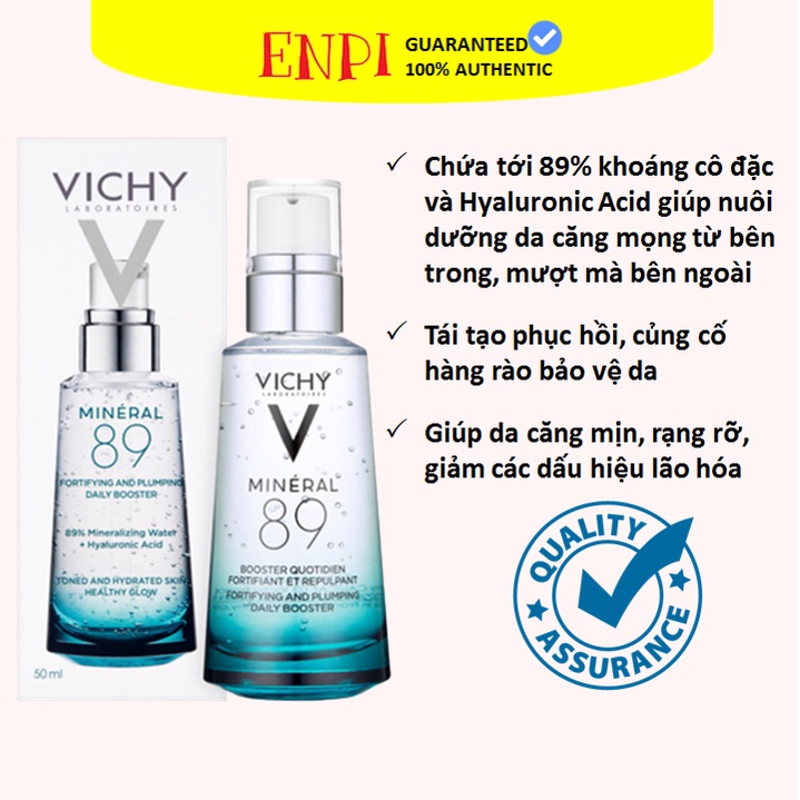 [50ml] Tinh chất khoáng cô đặc Vichy 89