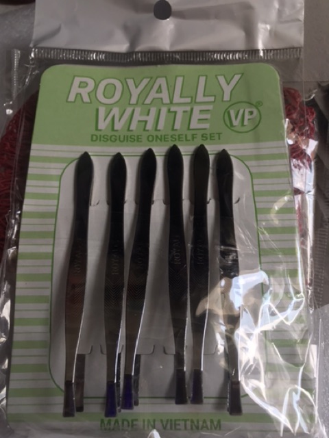 Set 12 cây Nhíp thép không rỉ (hình thật)