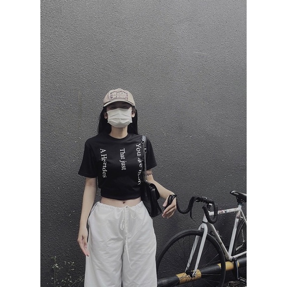 | 𝐉𝐮𝐬𝐭 𝐓𝐞𝐞 | Áo boxy fix Baby Tee.