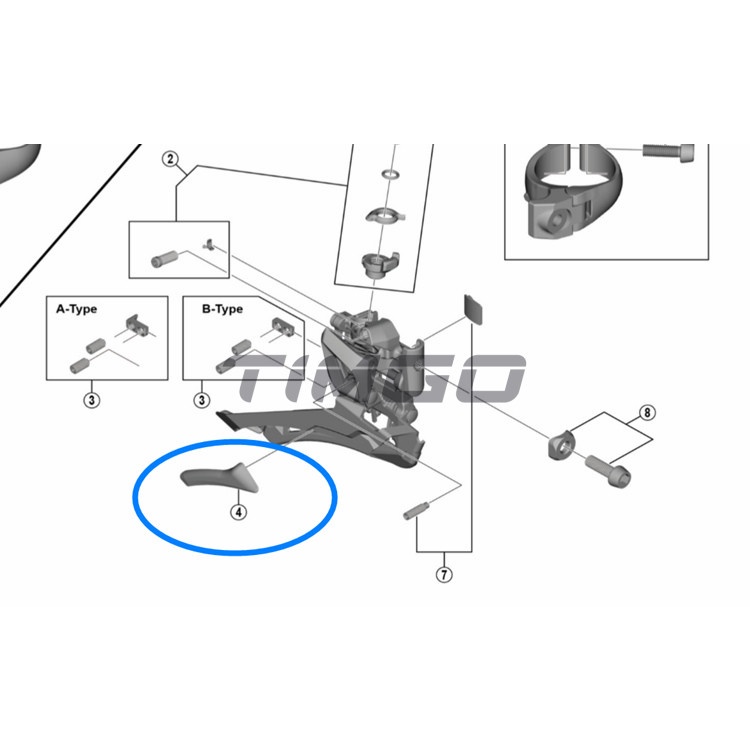 Bảng Mạch Giảm Tiếng Ồn Shimano Tiagra / 105 / Ultegra / Sora / Claris FD-4700 / 5800 / 6800 / R3000 / R2000 / R7000 / R8000 / 5801 / 9000 Y5Y080116000Cuộn Dây Bọc Bảo Vệ Đồ Dùng Tiện Dụng Cho Gia Đình