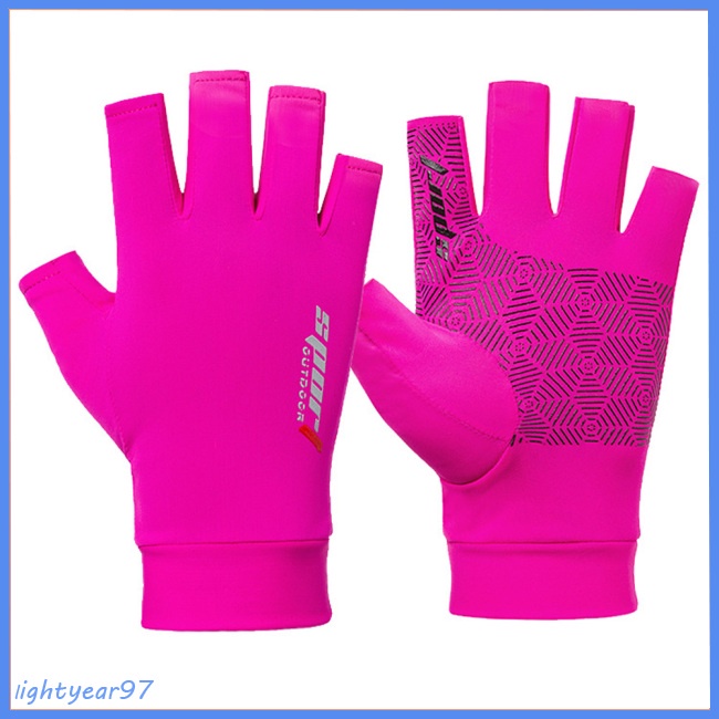 1 Đôi Găng Tay Câu Cá Nửa Ngón Chống Trượt Tiện Dụng