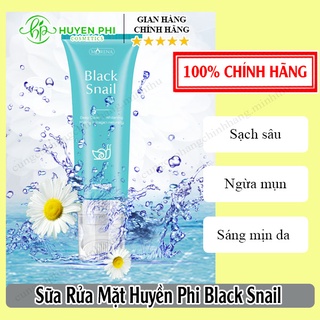 Sữa rửa mặt Huyền Phi Black Snail 100ml sữa rửa mặt chính hãng sạch sâu ngừa mụn sáng mịn da