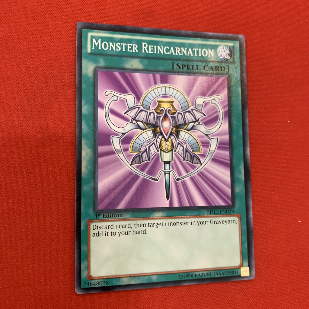 [EN][Thẻ Bài Yugioh Chính Hãng] Monster Reincarnation