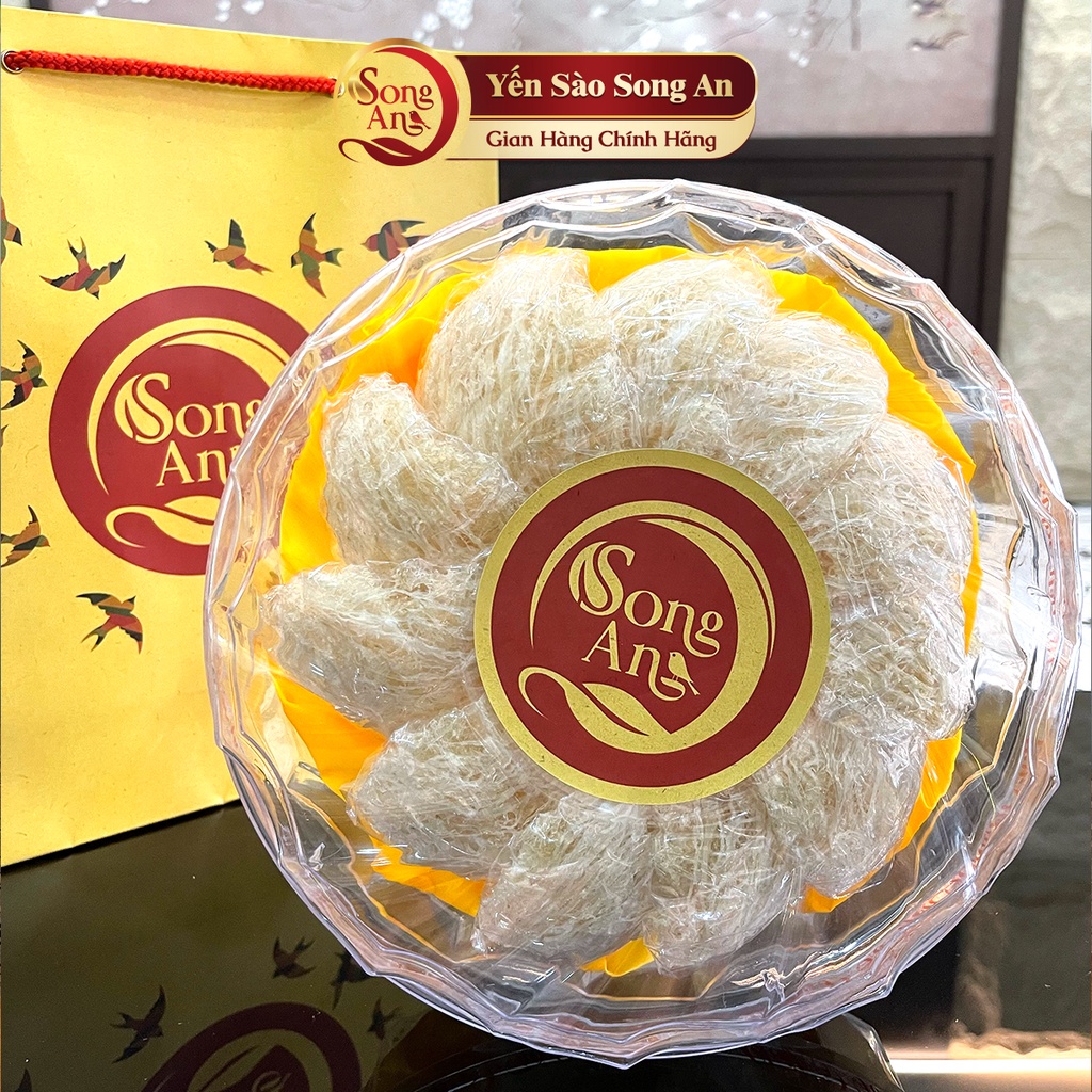Tổ yến tinh chế nguyên chất đặc biệt, yến sào cao cấp Song An Food tăng đề kháng 100gr