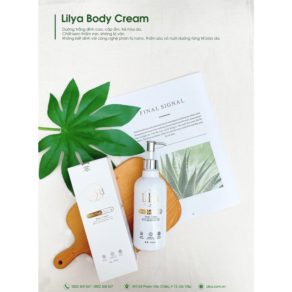 Kem trắng da body lilya - White Angle Tone Up Body Cream | BigBuy360 - bigbuy360.vn