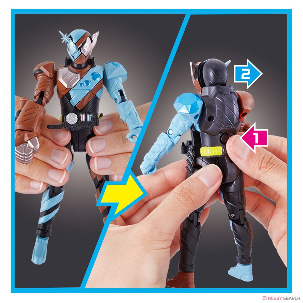 Mô hình Bottle Change Kamen Rider Build - Cross Z - Grease - Rogue - Siêu nhân dế