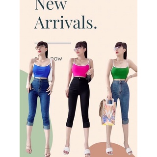 Áo 2 dây phối viền siêu hot, độc lạ