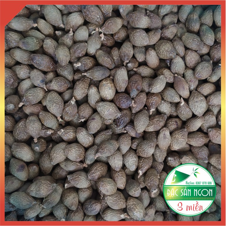 500gr Hạt Đười Ươi Rừng Bay Loại Trung