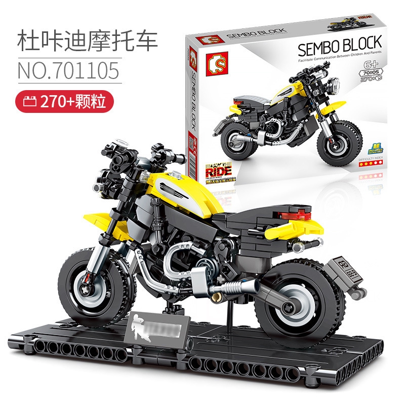 Mô hình xe máy lego ktm sống rộng chất lượng