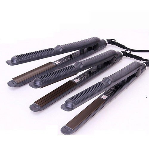 Máy Làm Tóc Ép Cụp - Duỗi Thẳng - Bấm Xù 388 Có Chỉnh Nhiệt Độ