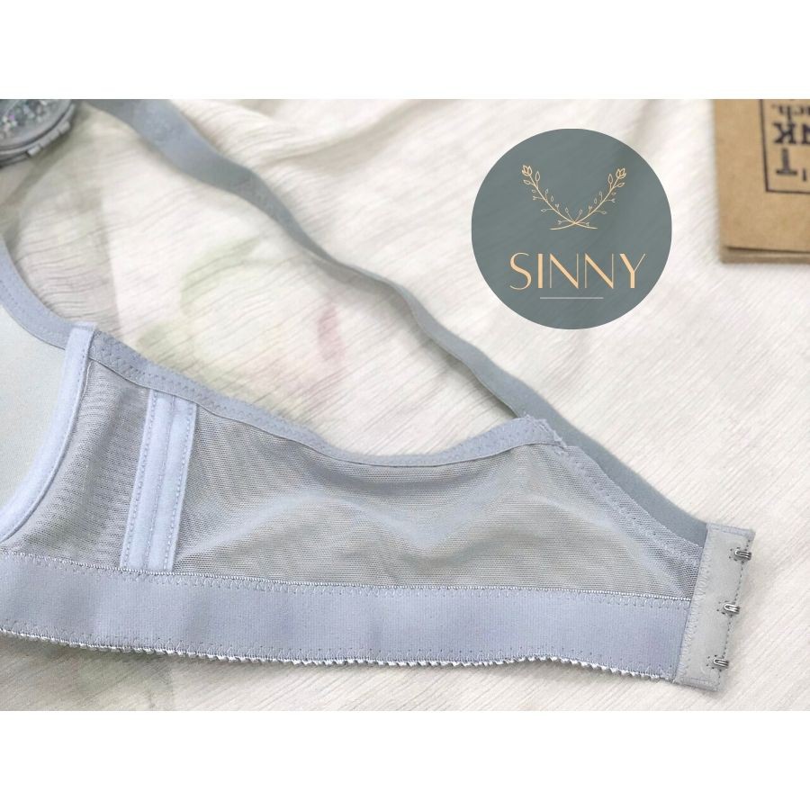 Áo ngực bigsize cúp D mút mỏng có gọng, áo lót ren Thái Lan Anny mã 0777, Sinny