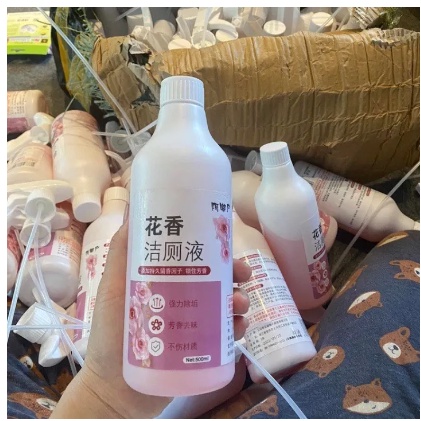 Chai xịt tẩy vệ sinh toilet/ nhà bếp diệt vi khuẩn, khử mùi dạng bọt hương hoa anh đào