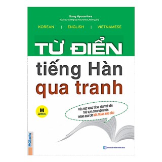 Sách - từ điển tiếng hàn qua tranh giải nghĩa đầy đủ ví dụ phong phú - kèm app học online