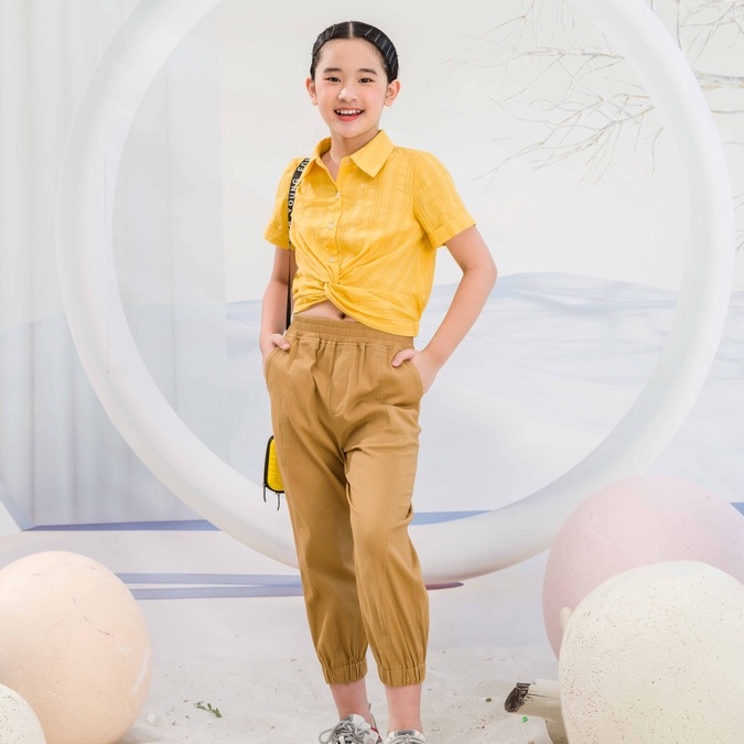 Quần baggy JOOKYLI bé gái 22G0972