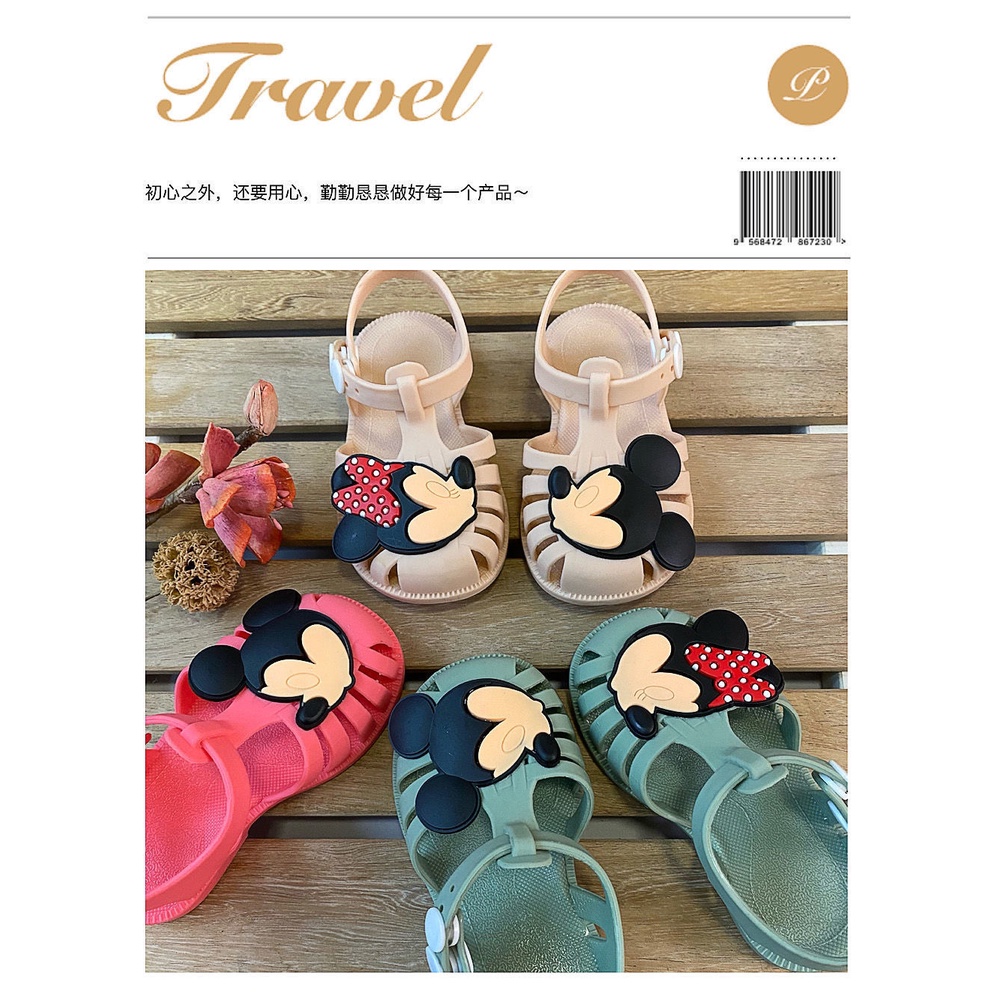 Giày Sandal Đế Mềm Thoáng Khí Thời Trang Mùa Hè Dành Cho Bé Gái