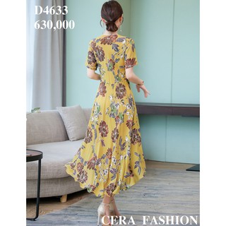 Đầm maxi lụa bông cao cấp