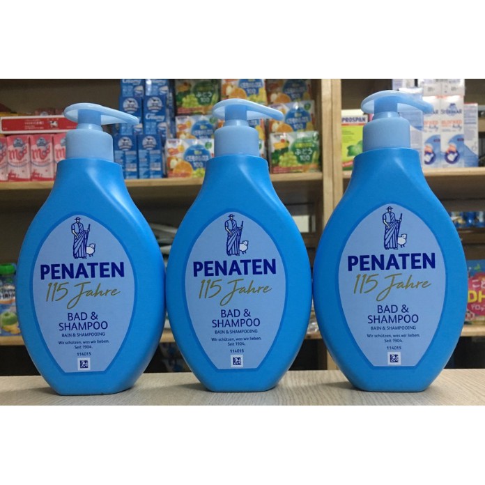 Sữa tắm gội chống cảm 2 trong 1 Penaten baby 400ml
