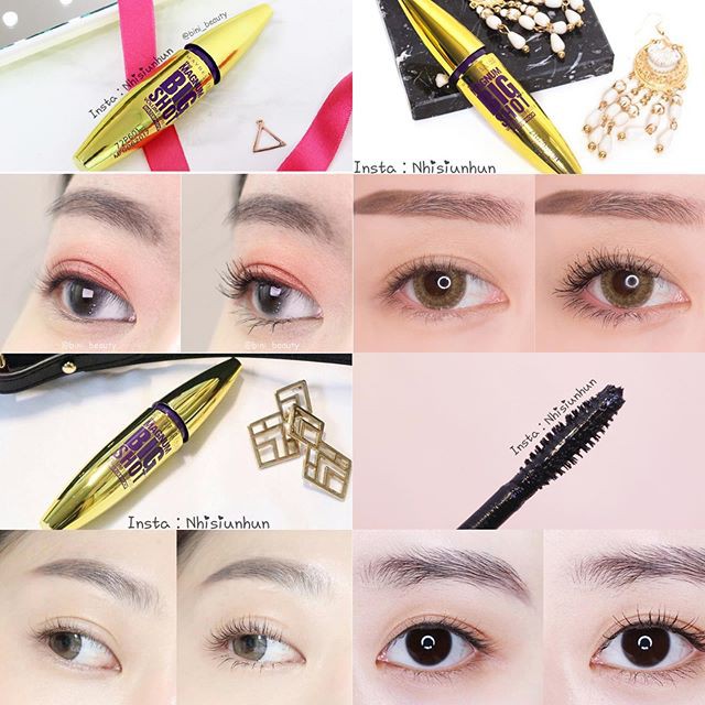 Mascara Maybelline Vàng Mẫu Mới Dày Mi Cực Đại Magnum Bigshot | BigBuy360 - bigbuy360.vn