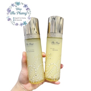 Cặp Nước Hoa Hồng + Sữa Dưỡng Dòng Tái Sinh Ohui The First full 150ml + 130ml (tách set)