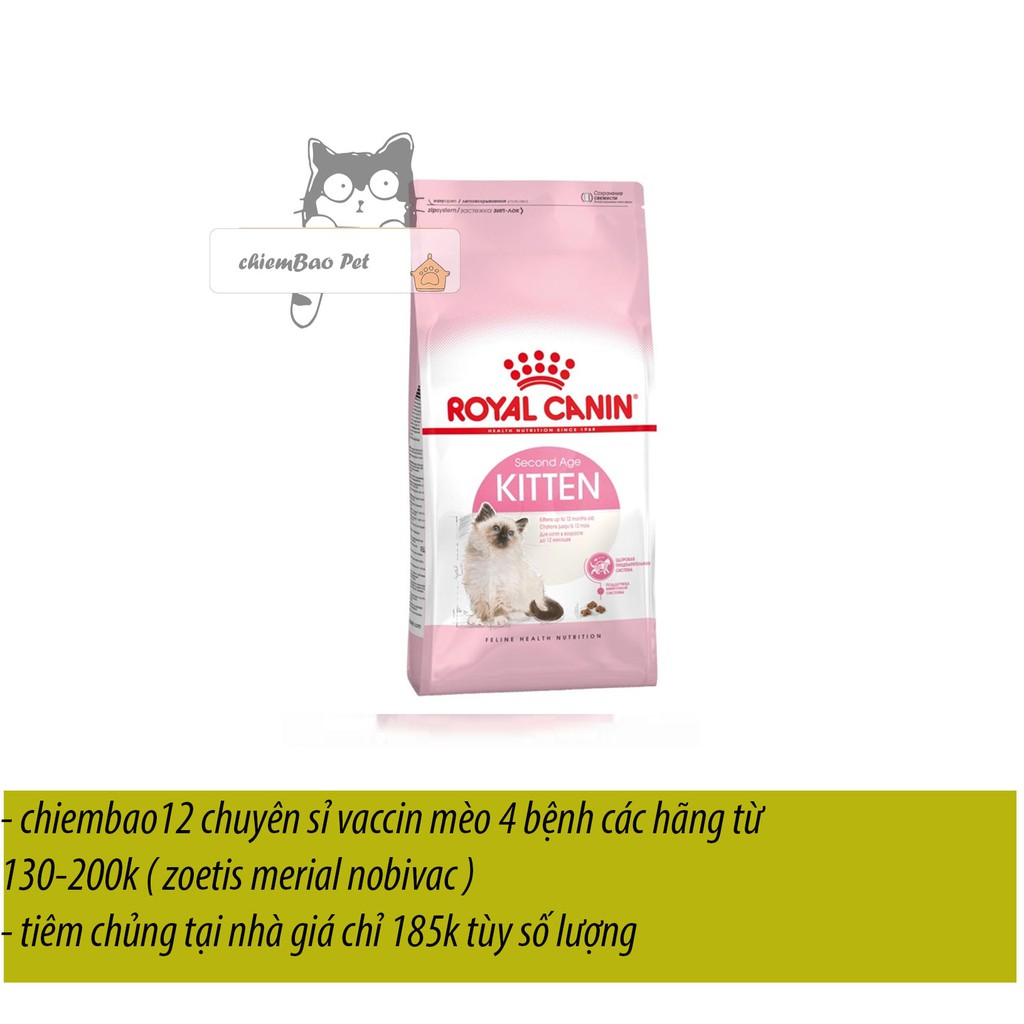 thức ăn cho mèo canin kitten 1kg 4b