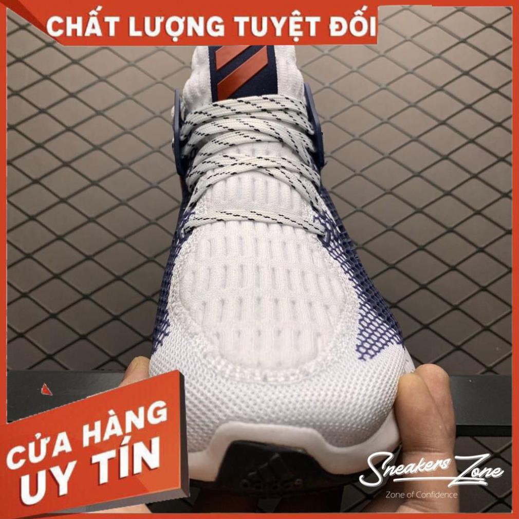 (FREE SHIP + HỘP + QUÀ) Giày thể thao sneaker nam nữ ALPHABOUNCE instinct M 2020 Trắng xanh gót đỏ siêu đẹp