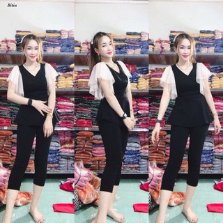 Combo 3b đồ bộ cát hàn mặc nhà