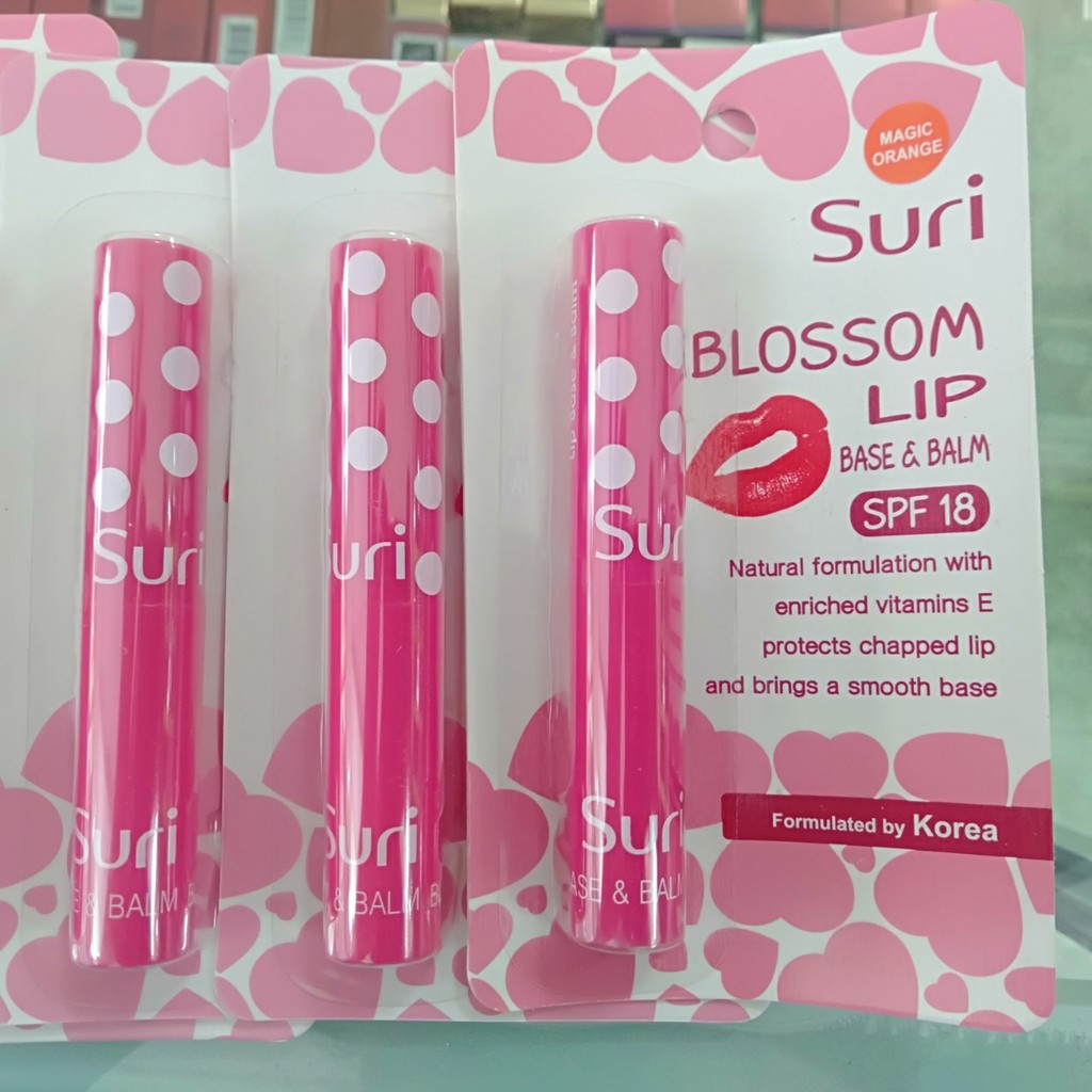 Son dưỡng môi tinh chất Bơ mỡ Suri Blossom Lip Hàn Quốc 1.8g