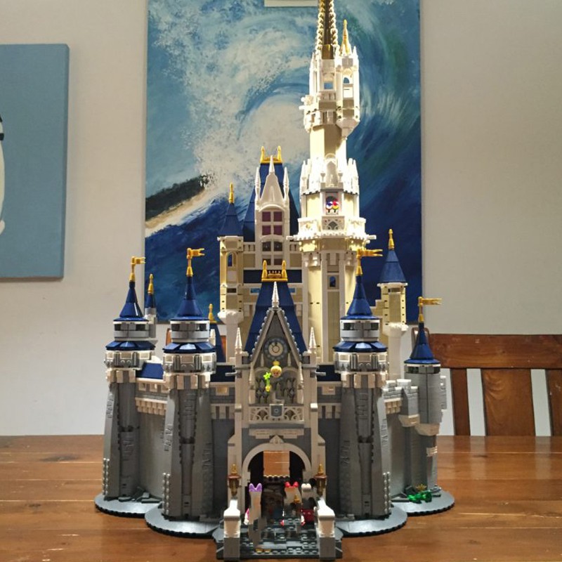 "CÓ SẴN" Bộ Lắp Ráp Lâu Đài Disney Land 16008 KING 83038 6005