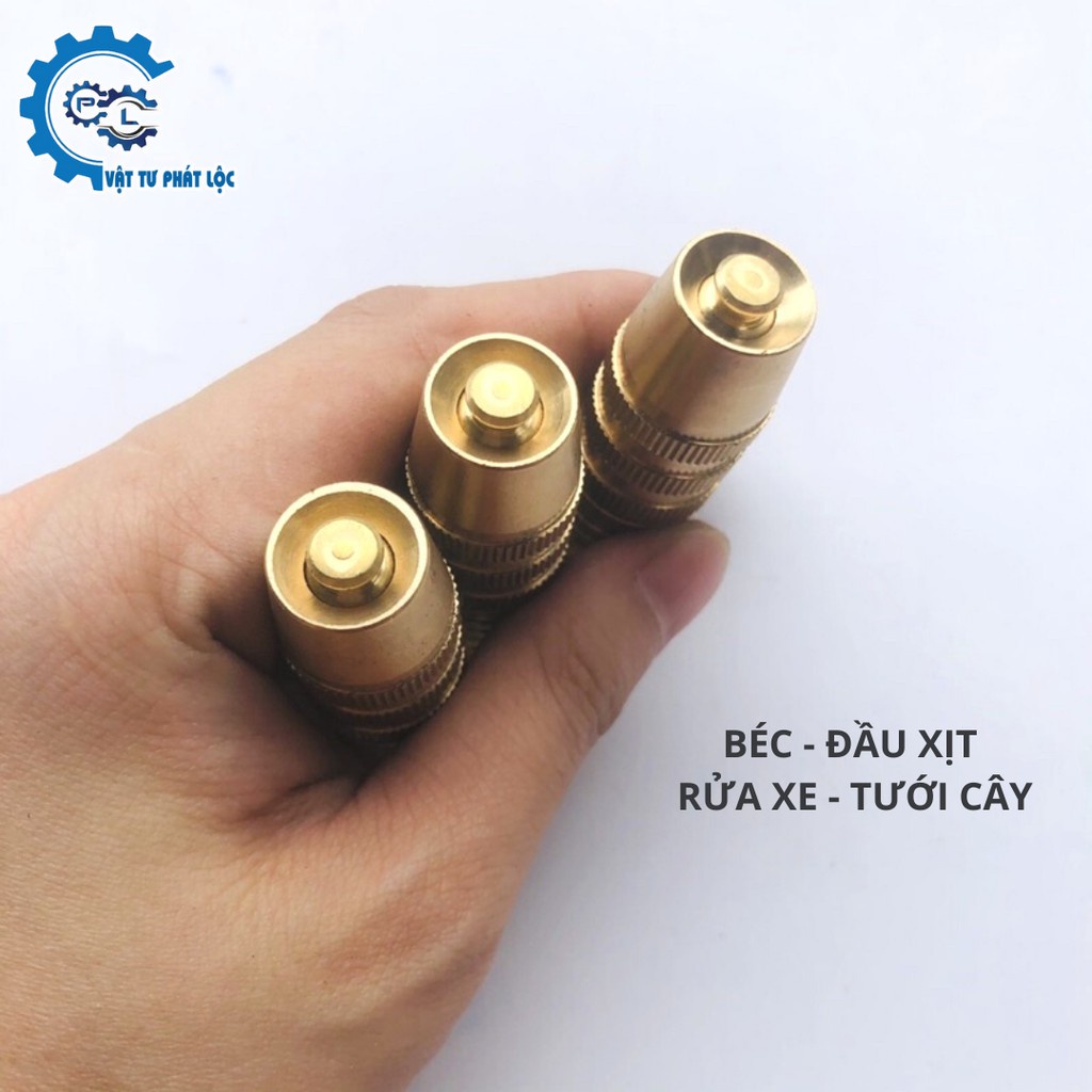 Béc rửa xe – đầu xịt rửa xe – tưới cây bằng đồng có điều chỉnh