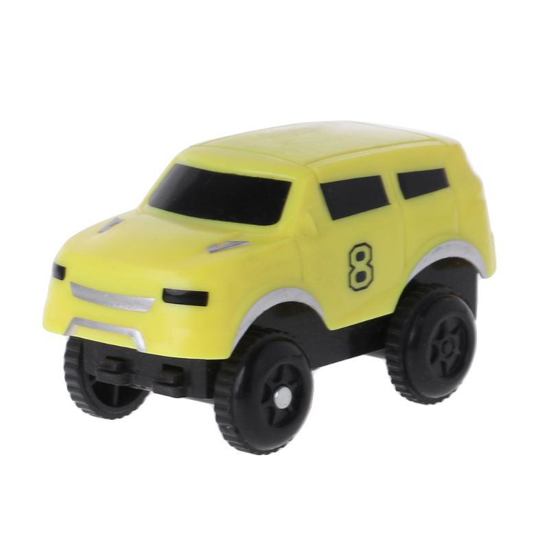 đồ chơi trẻ em Đường Ray Xe Hơi Chạy Bằng Pin Có Đèn Led Cho Bé