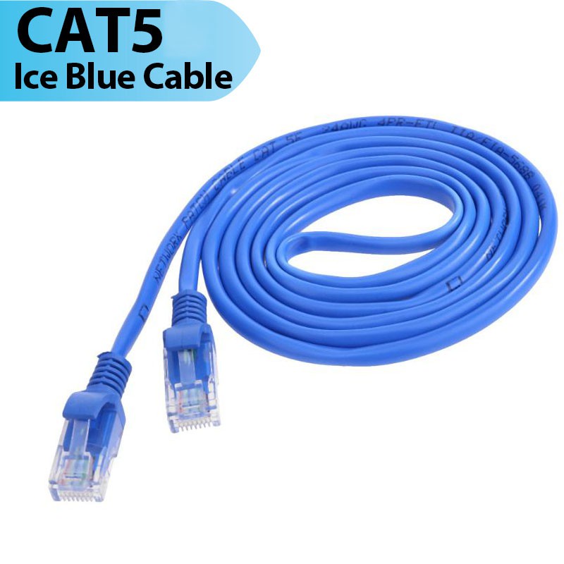 Dây Cáp Lan Ethernet Cat5 Cat5E Cho Bộ Định Tuyến Laptop RJ45 0.75m/2m/4m/8m