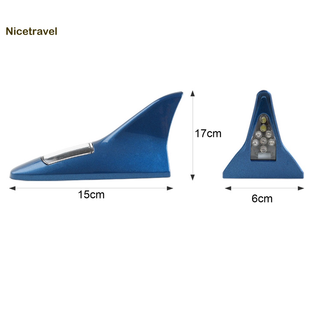 Ăng Ten Cảnh Báo Hình Vây Cá Mập Gắn Đuôi Xe Hơi Sử Dụng Năng Lượng Mặt Trời