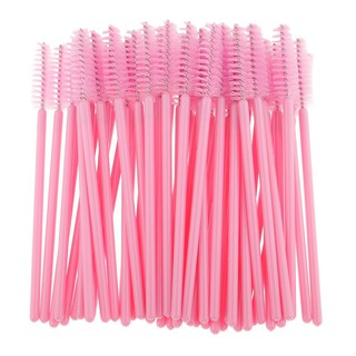 Dụng Cụ Chổi Chải Mi túi 50 cây (Giao màu ngẫu nhiên) - Lash Brush 50pcs Tâm Xitin Eyelash