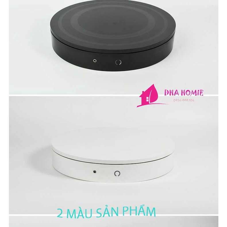 Đế xoay trưng bày sản phẩm chịu tải 80kg - Bảo hành chính hãng PULUZ - DHA HOMIE