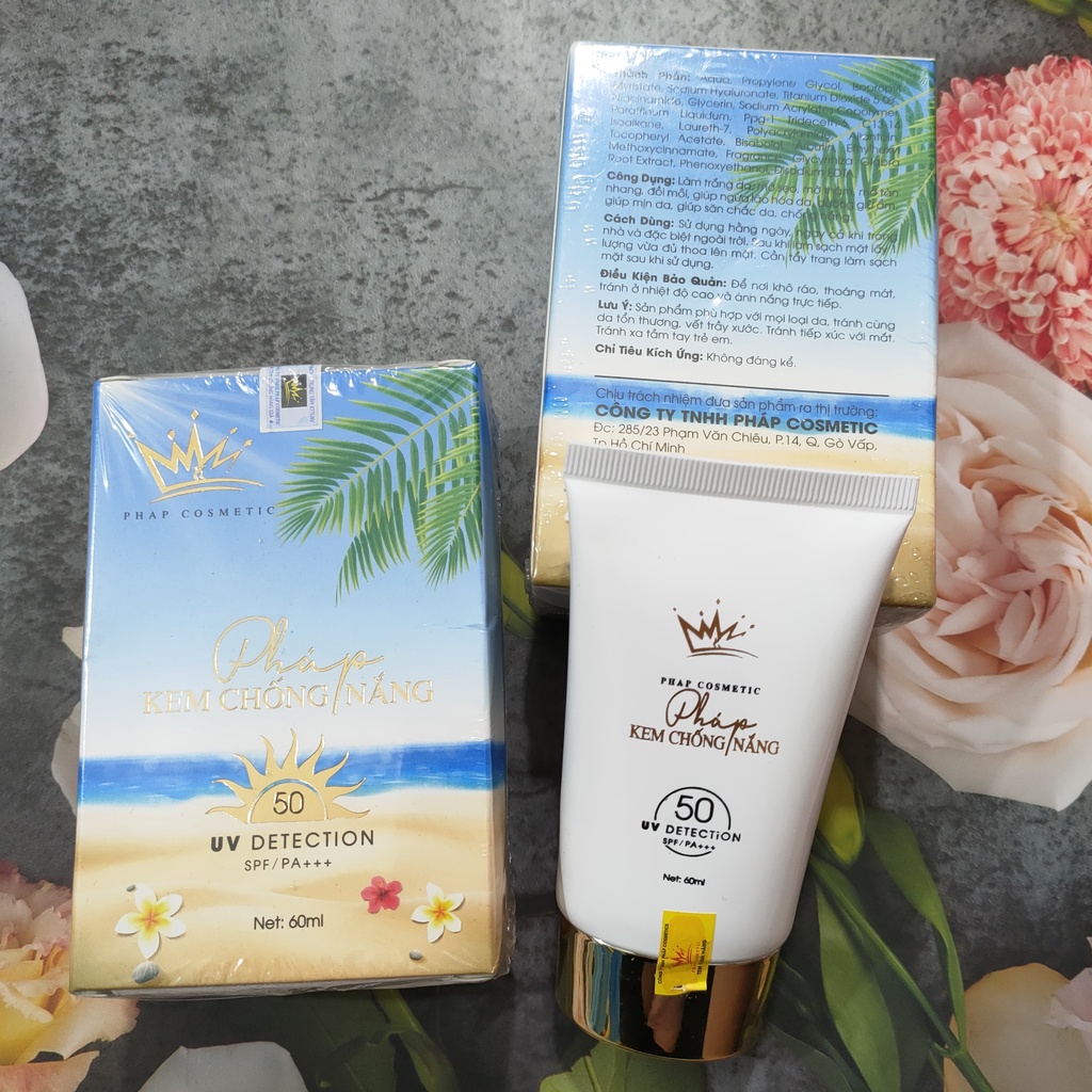 Kem Chống Nắng cao cấp Pháp Cosmetic SPF50 PA+++