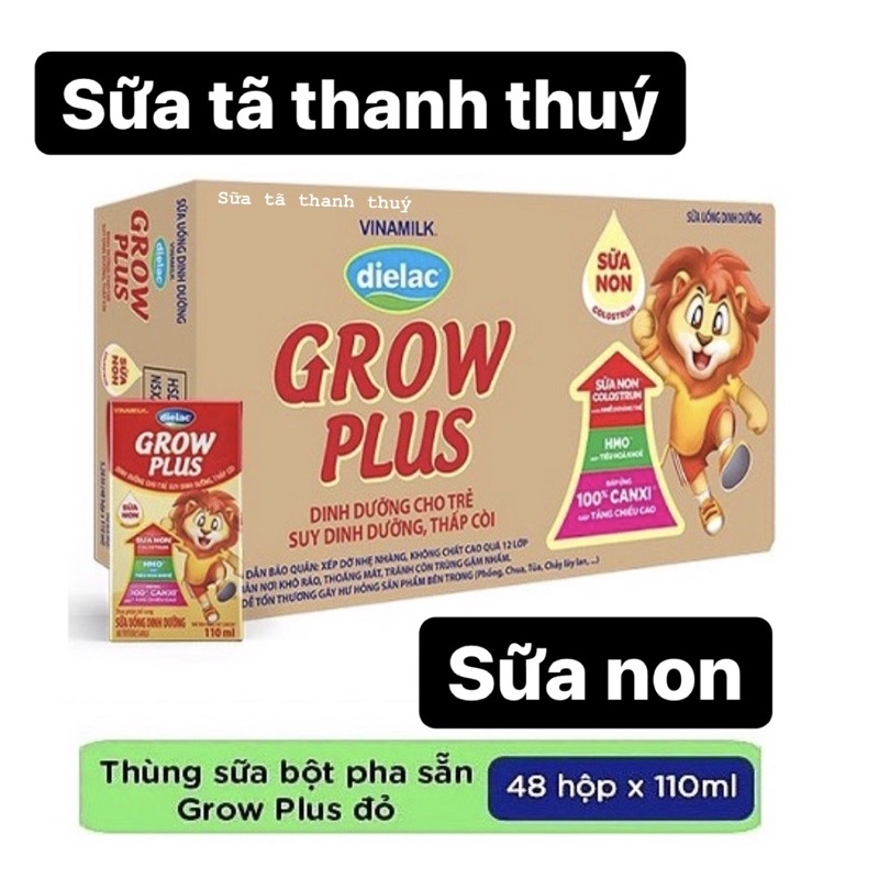 Thùng 48 Hộp Sữa bột pha sẵn Dielac Grow Plus -  110ml