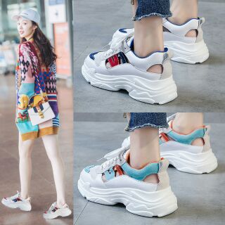 Giày thể thao Ulzzang hở chân