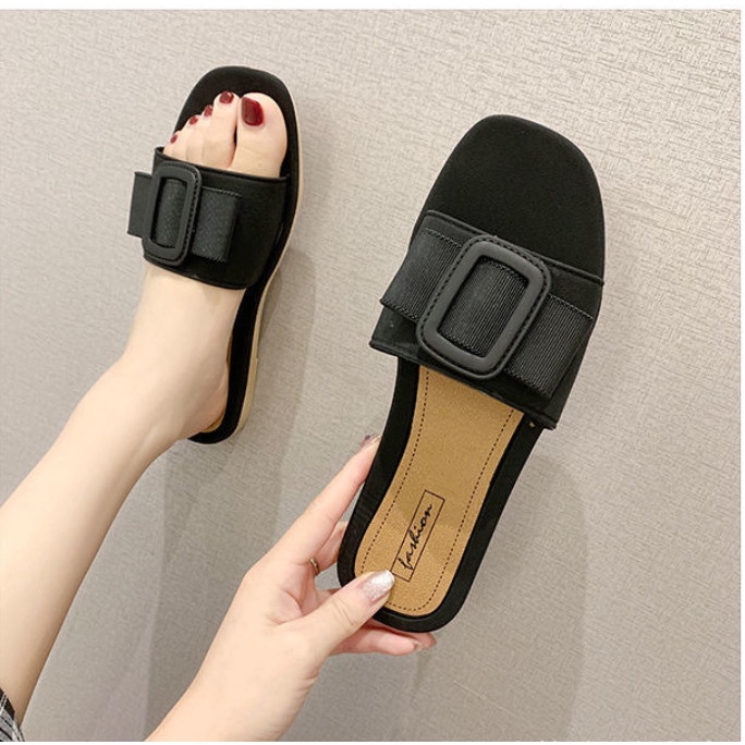 Dép Nữ Thời Trang Quai Nơ Cực Xinh EQ94