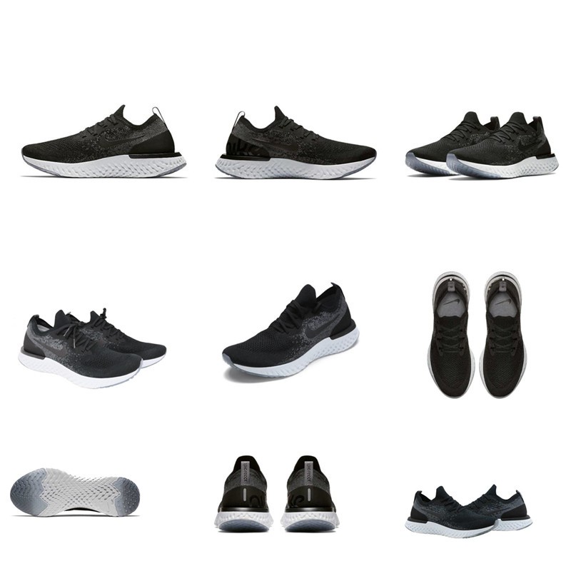 Giày Thể Thao Chạy Bộ Siêu Nhẹ Thoáng Khí Thoải Mái 5 Màu Tùy Chọn Cho Nam Và Nữ