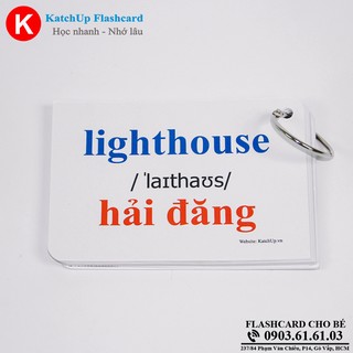 Flashcard tiếng Anh cho bé KatchUp - Biển