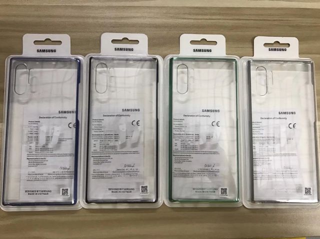 Ốp lưng Samsung Galaxy Note 10 / Clear Cover trong suốt