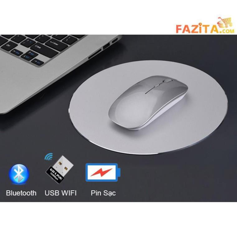 Chuột bluetooth xịn (Kết nối usb không dây và bluetooth đều được) 2 trong 1 - ADGX2 - Tiện lợi mọi laptop macbook air bo