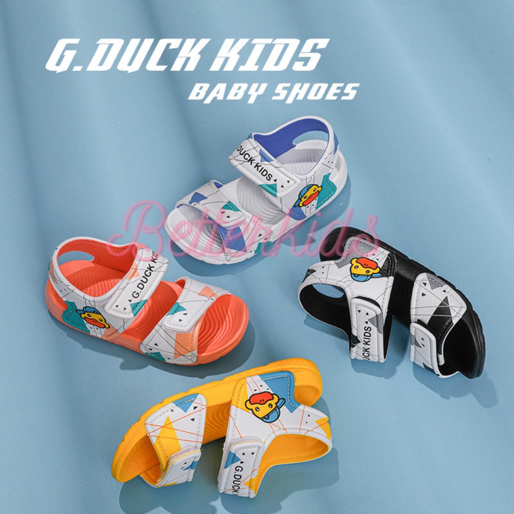 Dép Sandal Cao Cấp Gduck Siêu Nhẹ, Chống Nước, Chống Trơn Cho Bé Trai Bé Gái