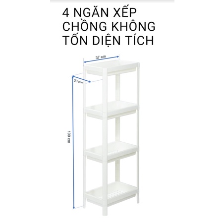 Kệ đa năng 4 tầng Tokyo