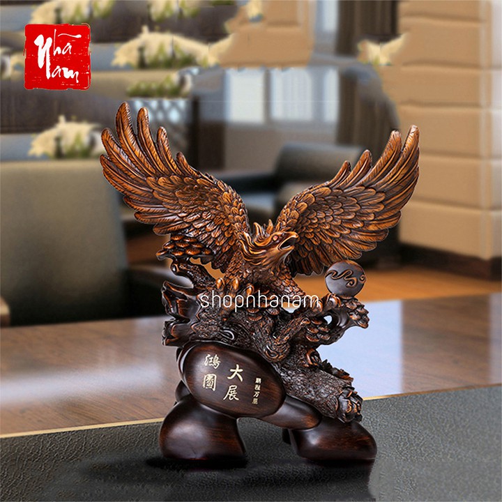 Chim đại bàng vật phẩm phong thủy đồ trang trí quà tặng may mắn đồ phong thủy | BigBuy360 - bigbuy360.vn